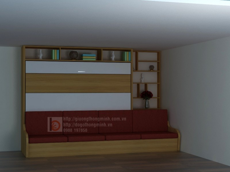 giường thông minh kết hợp sofa