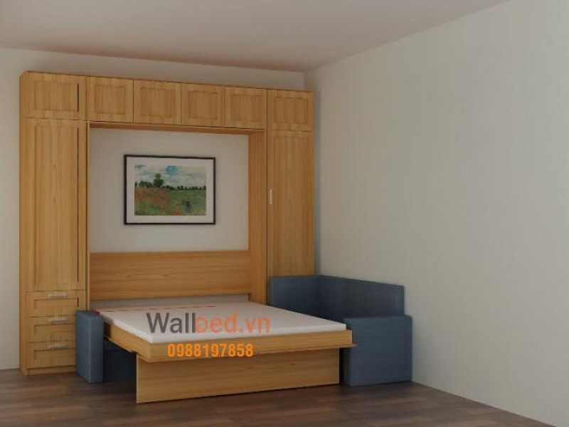 giường thông minh kết hợp sofa