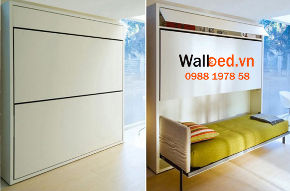 Mở rộng không gian phòng khách với giường thông minh