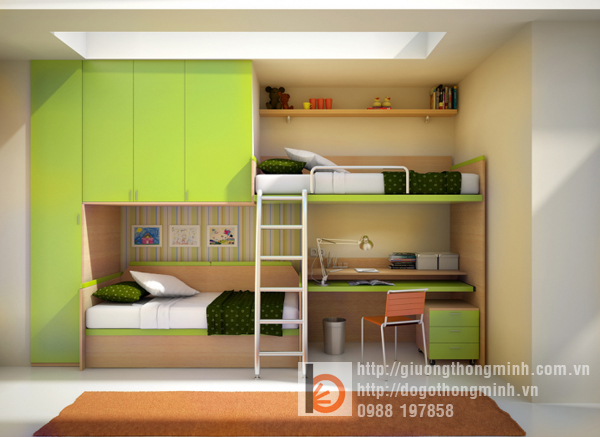 Phòng của bé quá chật chội? Đây là giải pháp cho bạn!