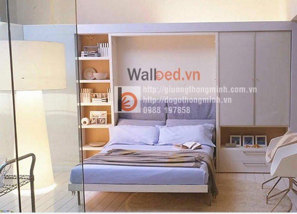 Không gian căn hộ quá nhỏ? Hãy sử dụng giường thông minh