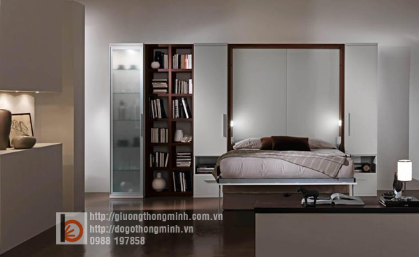 Không gian căn hộ quá nhỏ? Hãy sử dụng giường thông minh