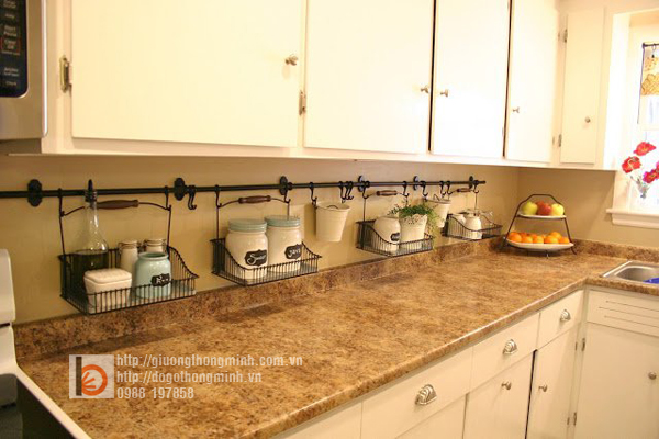 Không gian bếp quá nho? Xem ngay tip tiết kiệm không gian!