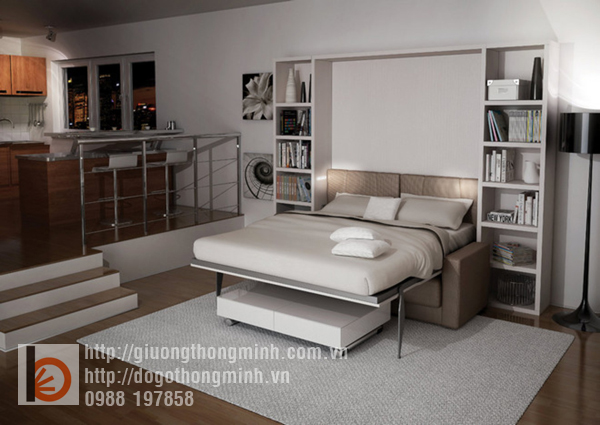 Đa phong cách với giường thông minh