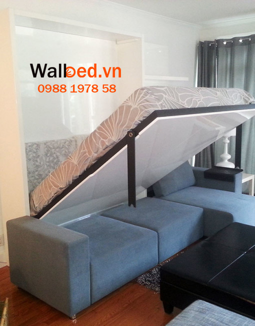 Biến hóa phòng khách thành phòng ngủ trong tíc tắc