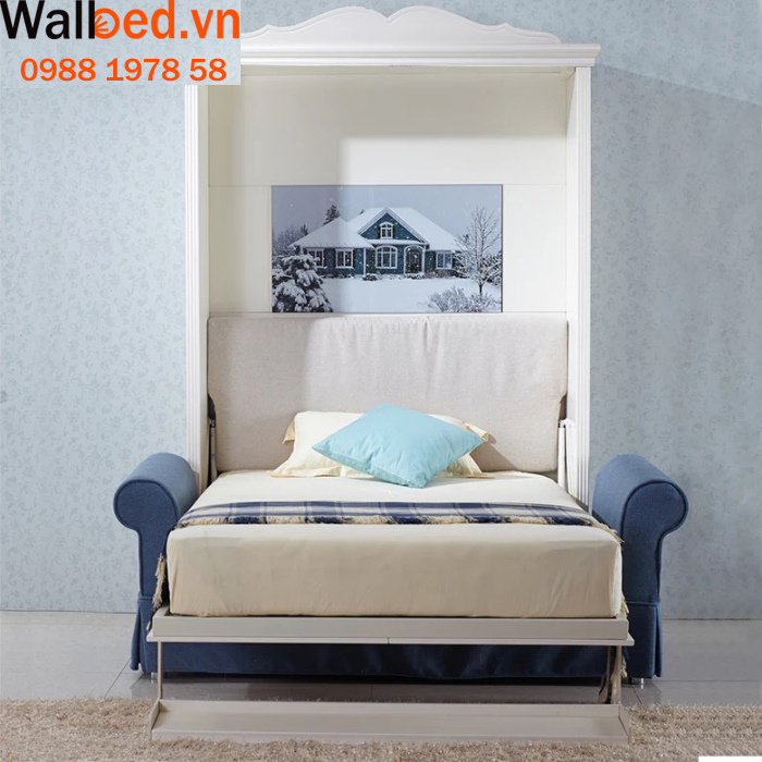 Biến hóa phòng khách thành phòng ngủ trong tíc tắc