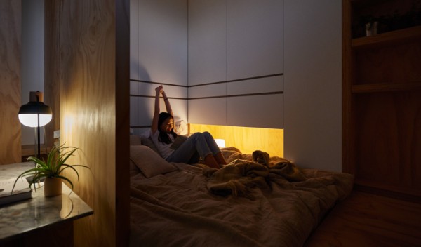 Thiết kế thông minh của một gia đình với căn hộ 33m2