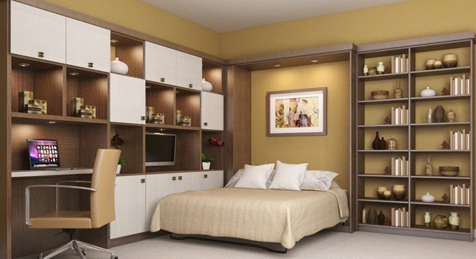 Tối đa hóa không gian với giường thông minh