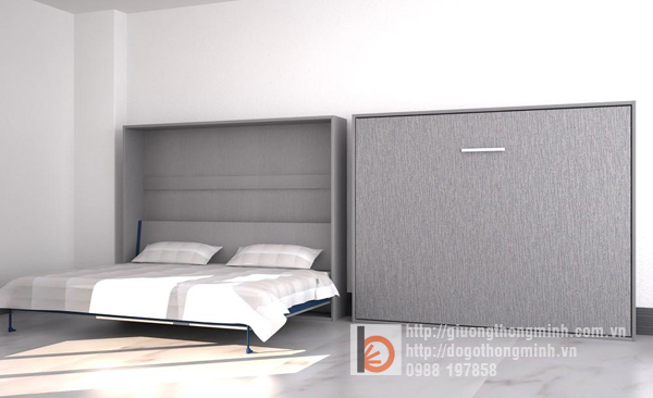 Không gian thư thái với giường thông minh