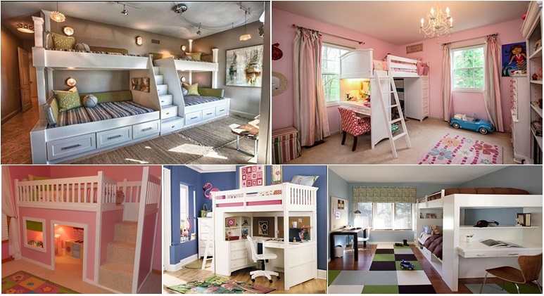 2. Gợi ý 5 mẫu giường tầng thông minh