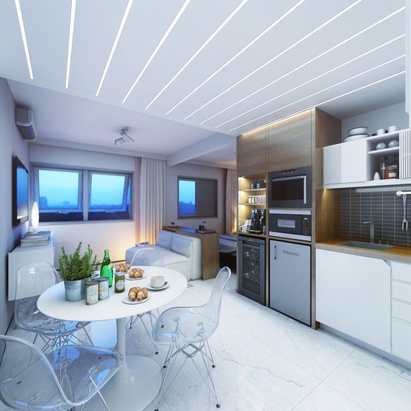 Thiết kế ấn tượng cho căn hộ siêu nhỏ 29m2