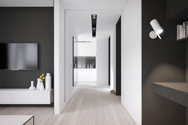 Thiết kế ấn tượng cho căn hộ 50m2