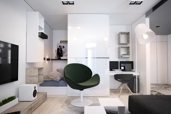 Sử dụng gam màu tinh tế cho không gian nhỏ