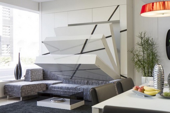 Giường ngủ thông minh giải pháp lưu trữ không gian