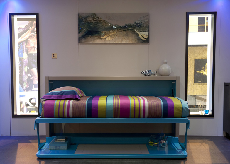 Tiết kiệm không gian với giường ngủ thông minh