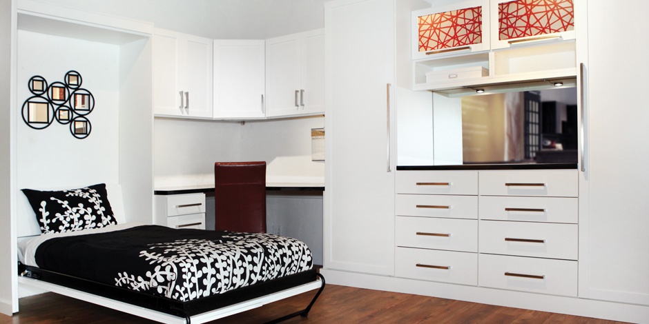 Tiết kiệm không gian với giường ngủ thông minh