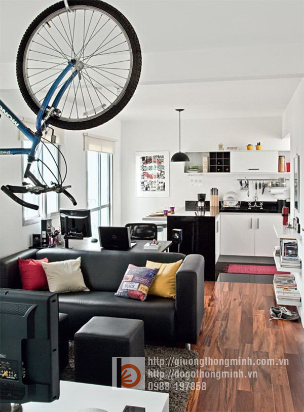 Căn hộ của bạn quá nhỏ? Đọc ngay thiết kế thông minh này!