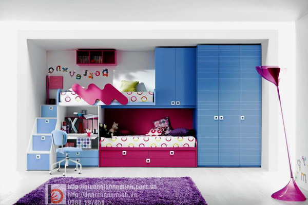 Phòng ngủ của bé quá nhỏ, phải làm sao???
