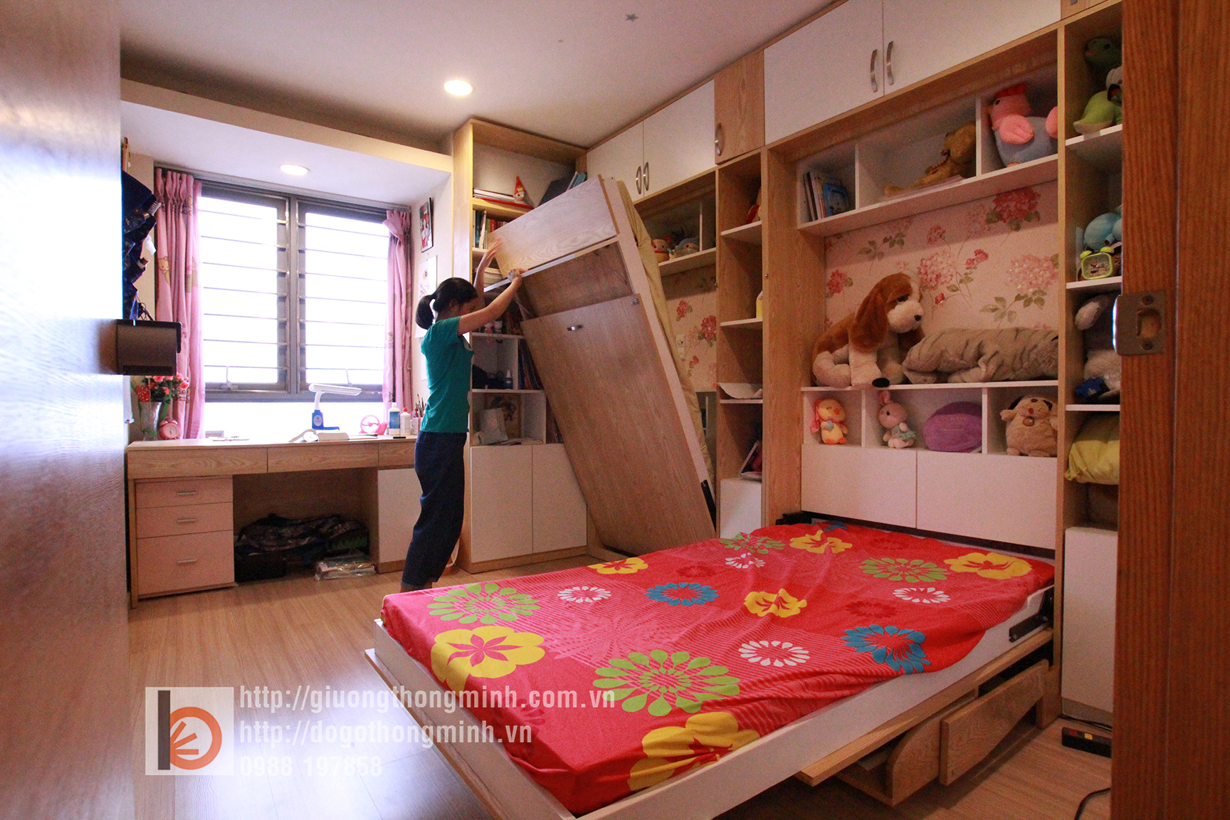 giuong gấp thông minh