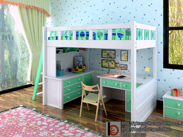 giường thông minh cho bé