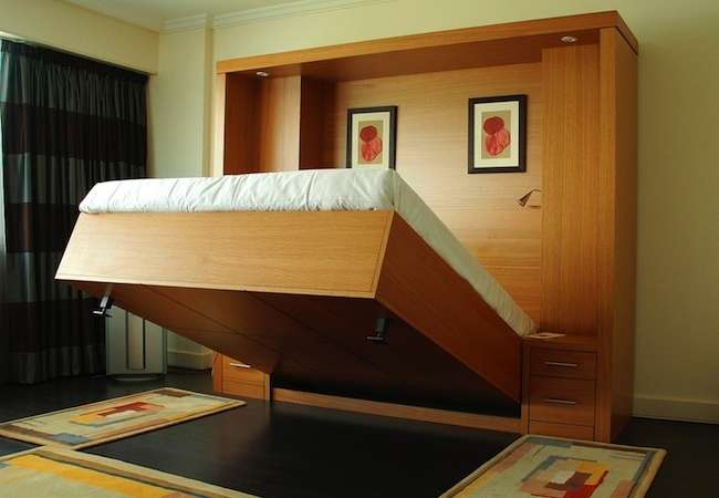 Không gian phòng ngủ hoàn hảo chỉ với giường thông minh